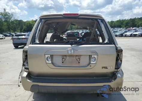 2005 Honda Pilot Ex from USA, damaged, VIN 5FNYF184X5B055031